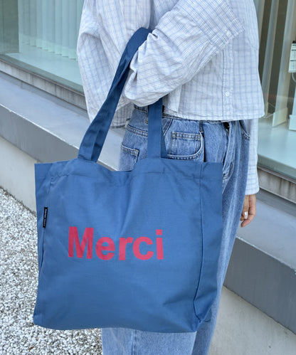 merciロゴトートバッグ
