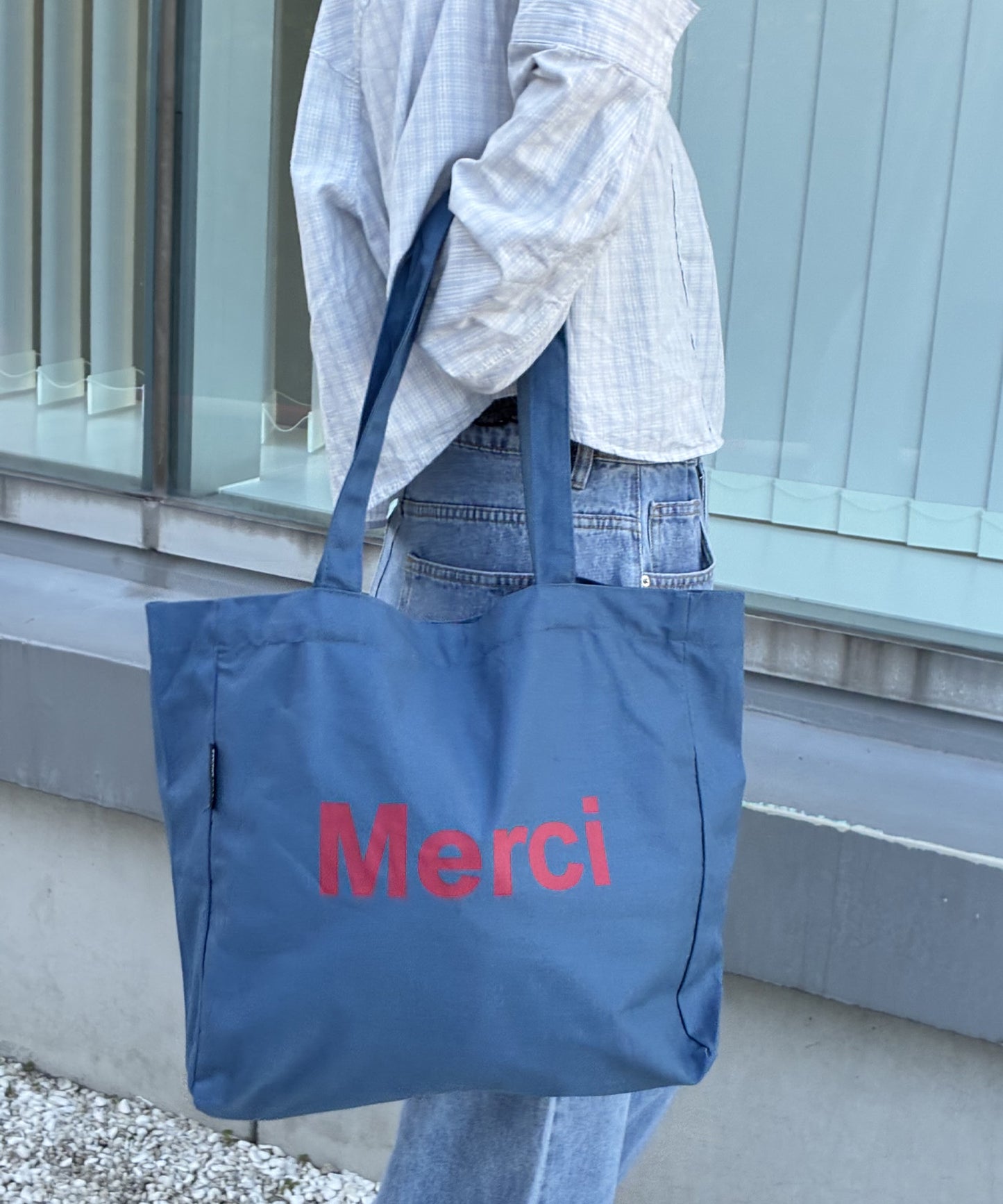 merciロゴトートバッグ