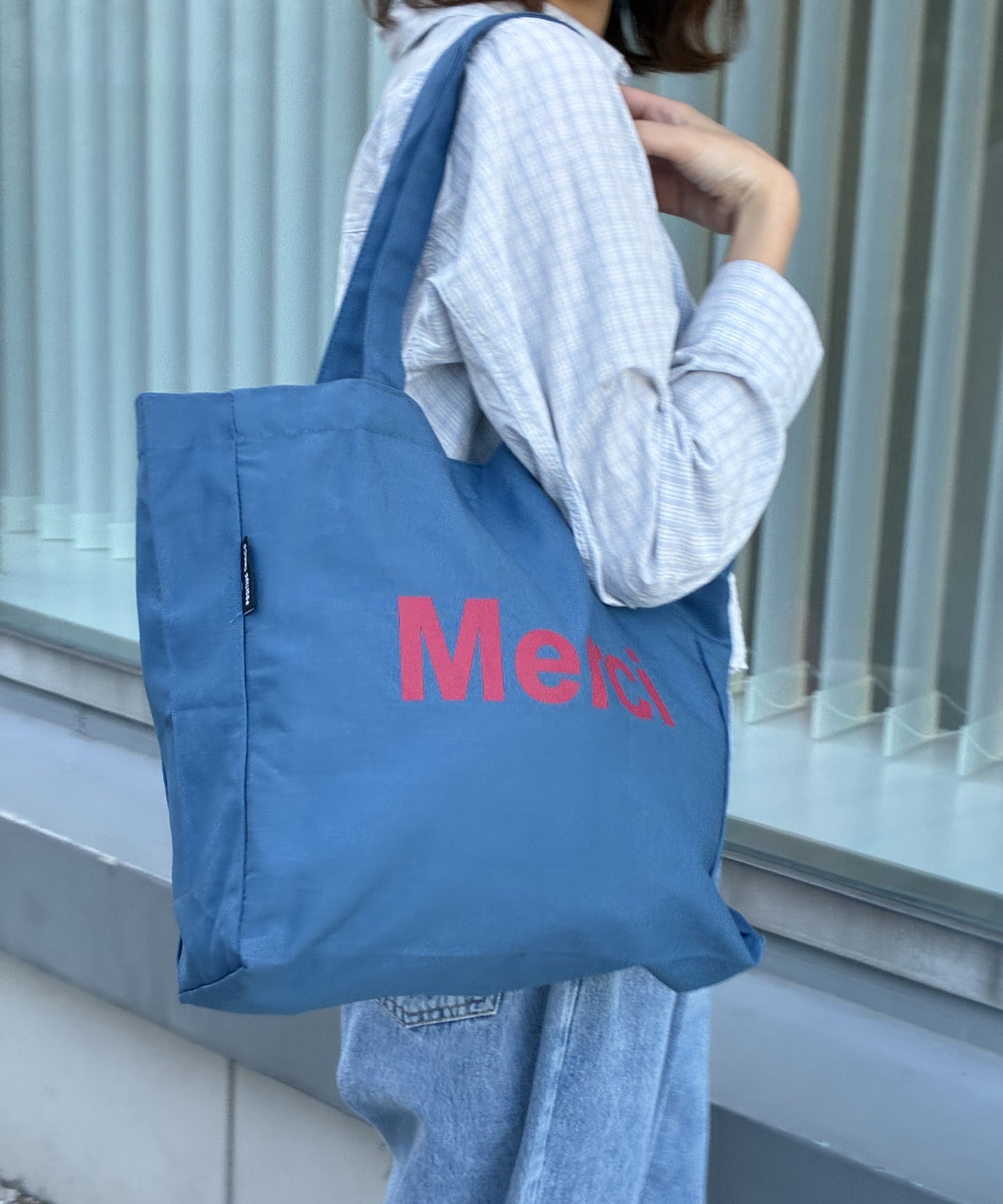 merciロゴトートバッグ