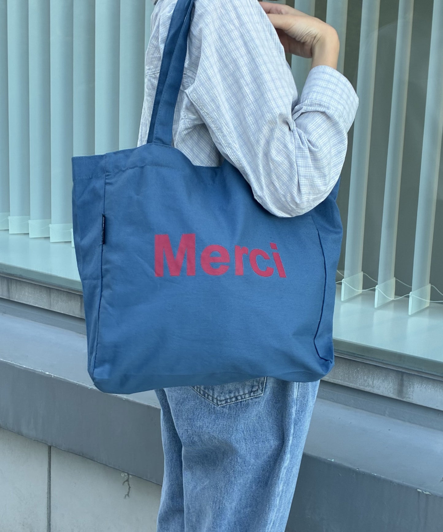 merciロゴトートバッグ