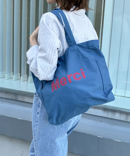 merciロゴトートバッグ