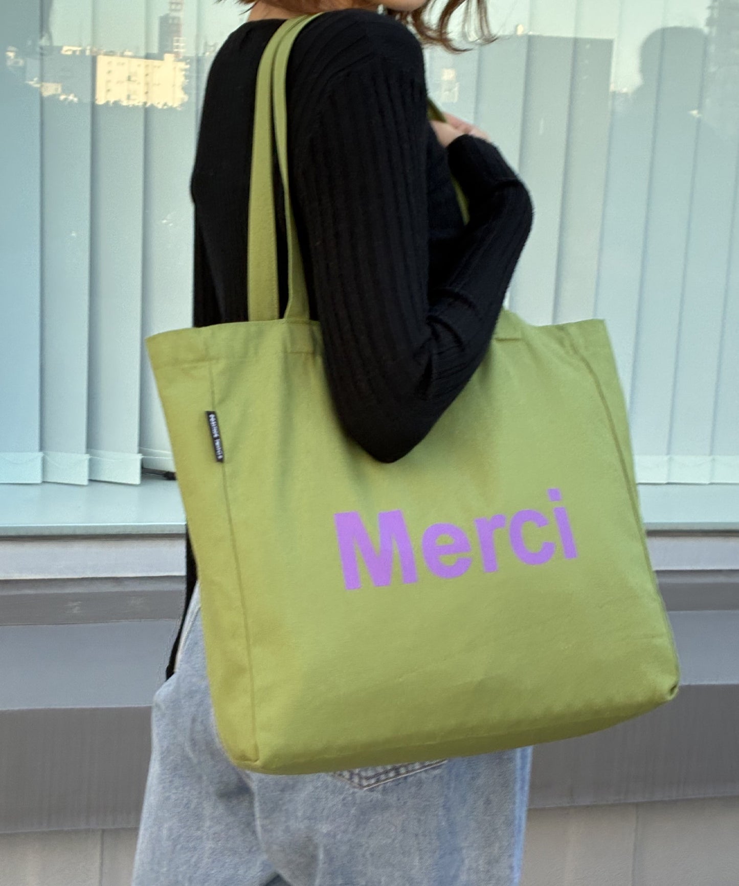 merciロゴトートバッグ