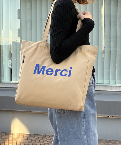 merciロゴトートバッグ