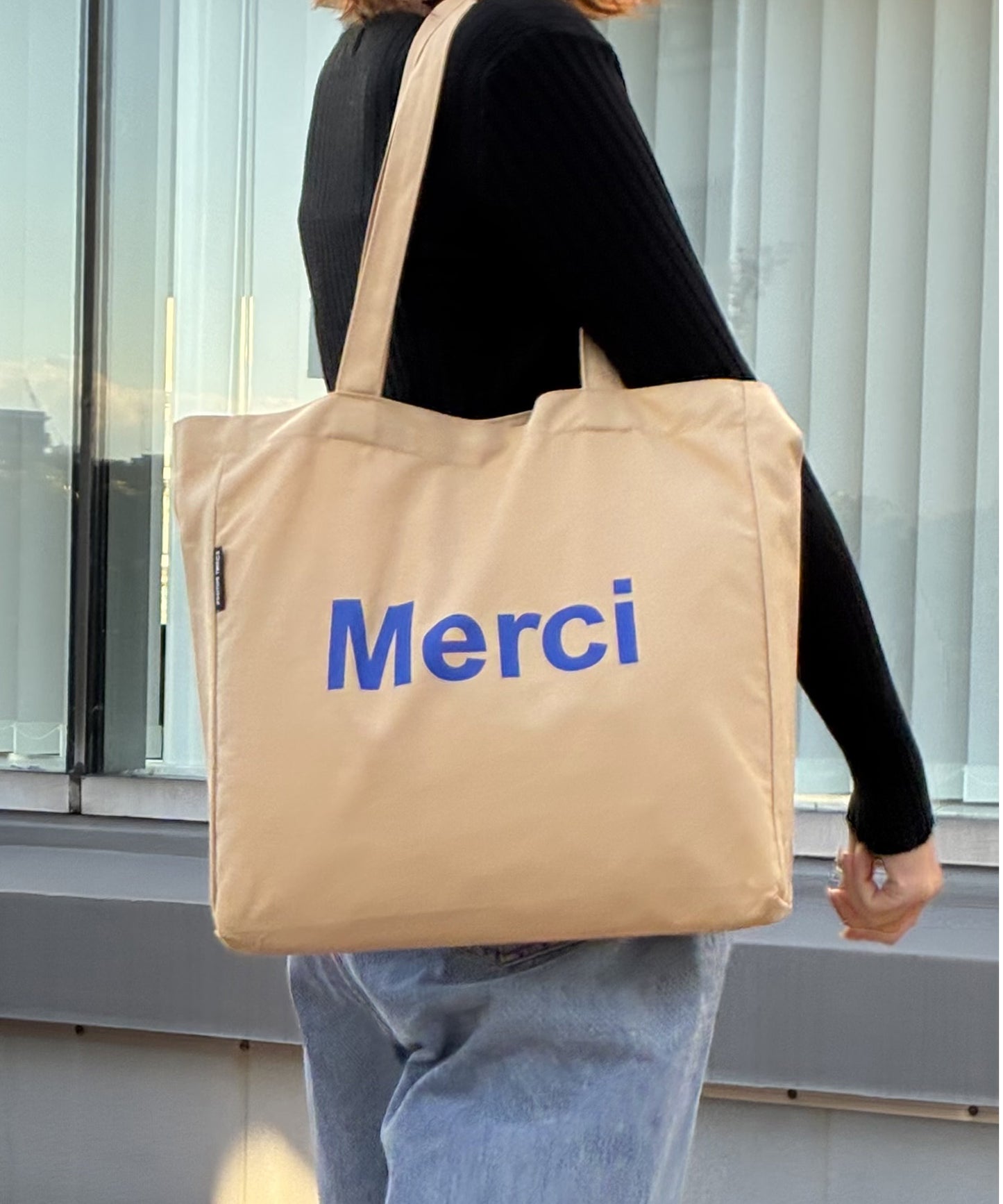 merciロゴトートバッグ