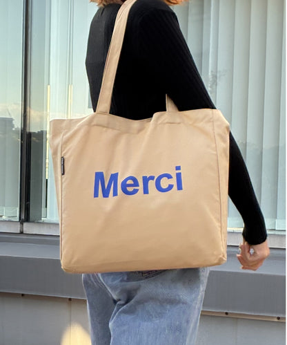 merciロゴトートバッグ