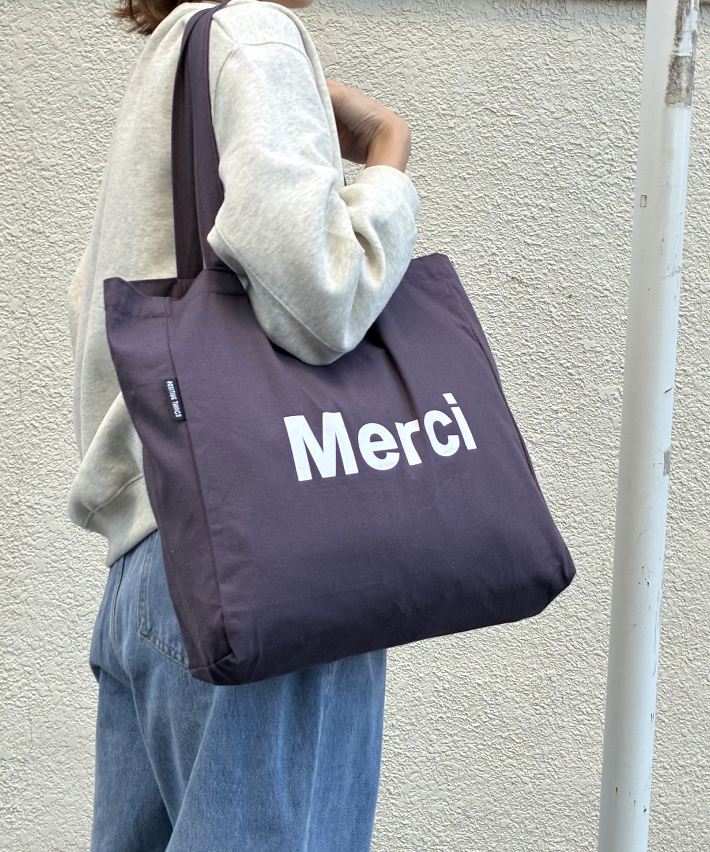 merciロゴトートバッグ