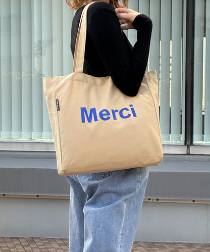 merciロゴトートバッグ