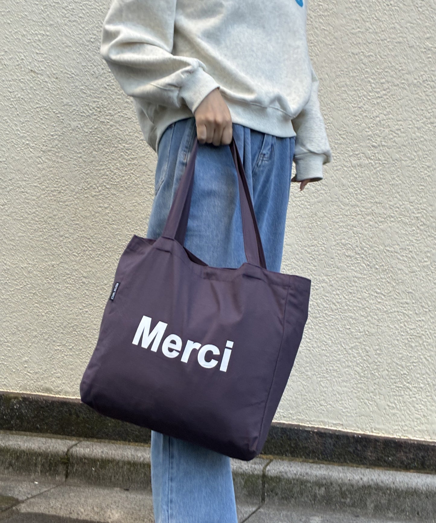 merciロゴトートバッグ