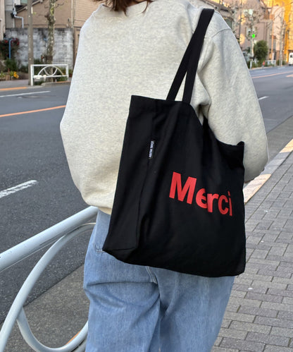 merciロゴトートバッグ