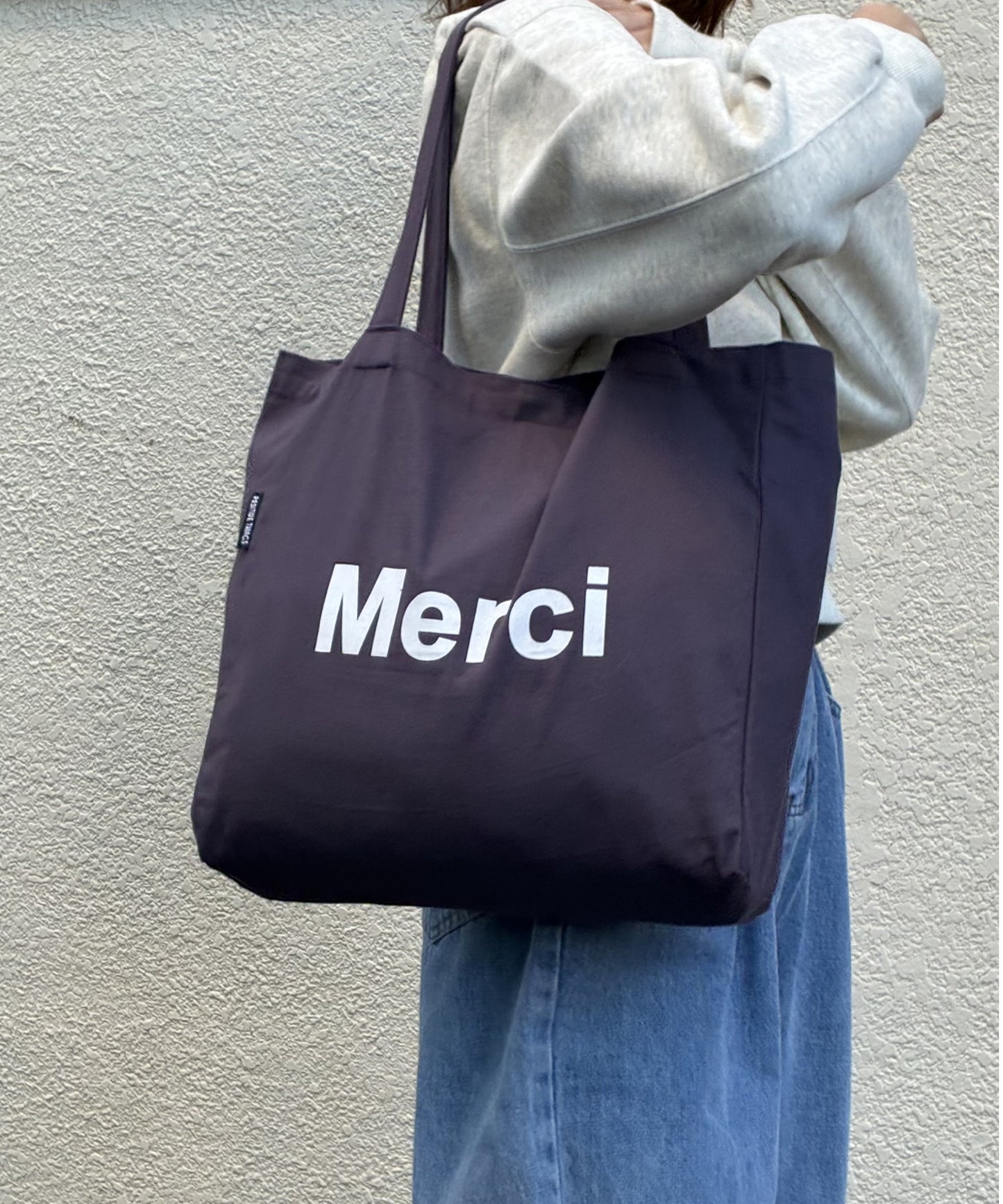 merciロゴトートバッグ