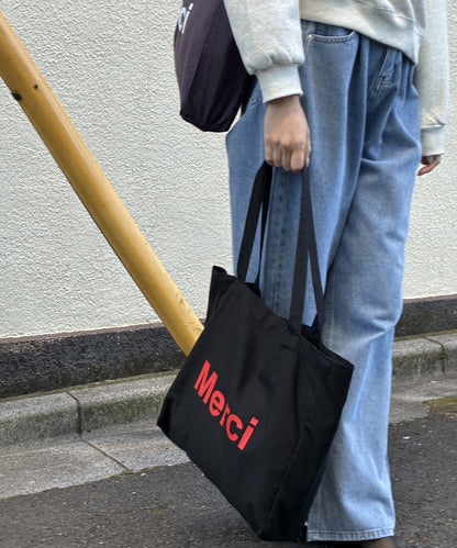 merciロゴトートバッグ