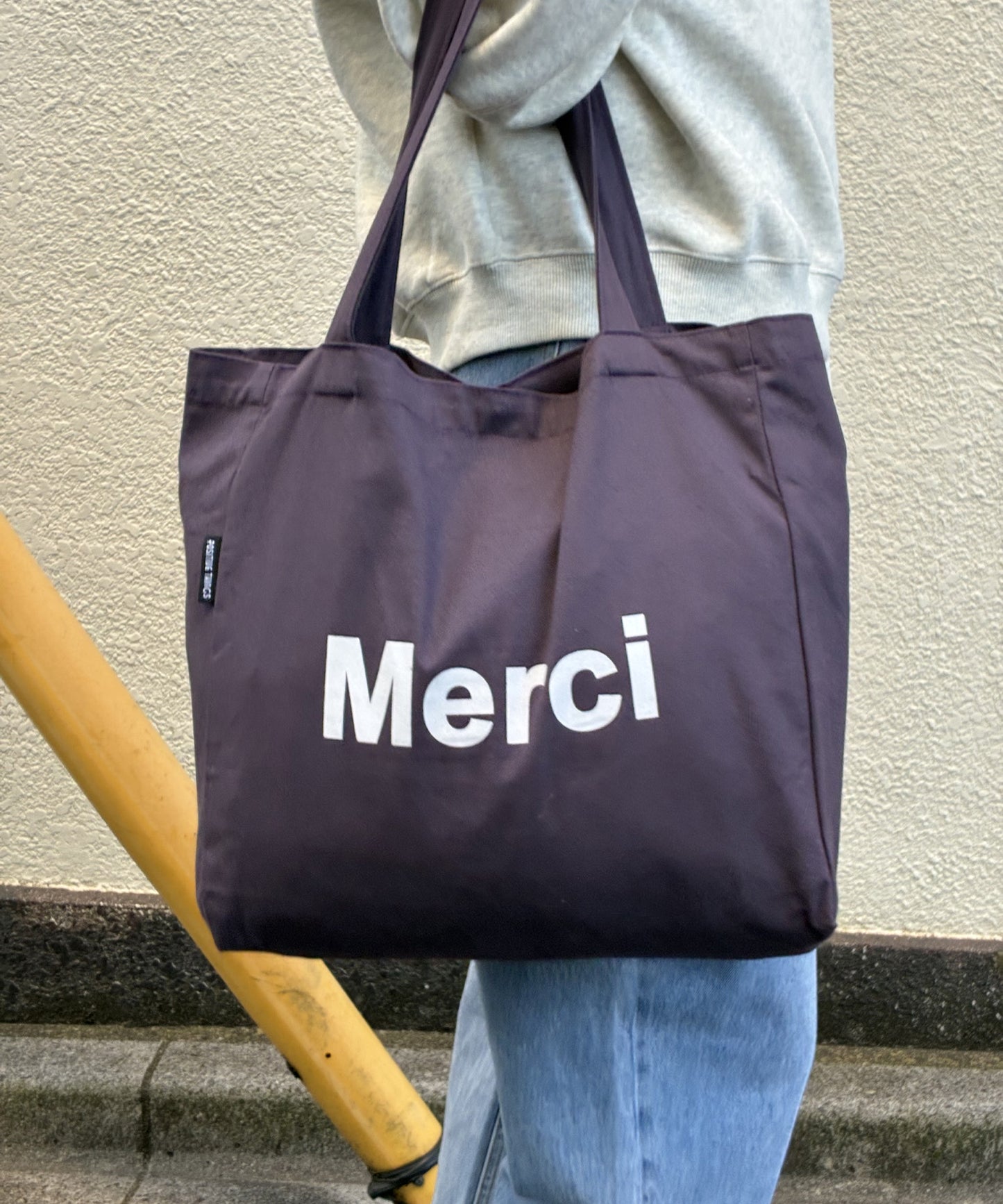 merciロゴトートバッグ
