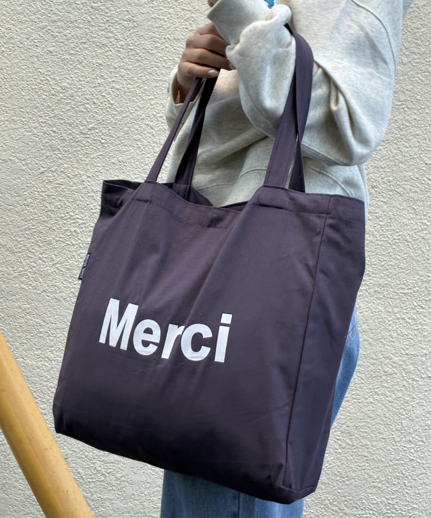 merciロゴトートバッグ
