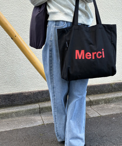 merciロゴトートバッグ