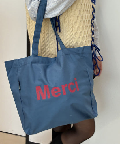 merciロゴトートバッグ