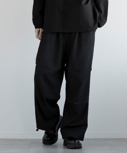 aimoha MEN/ TRACK WIDE LOOSE PANTS パラシュート パンツ