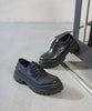 【shoes365】二層保護厚底ドレスシューズ