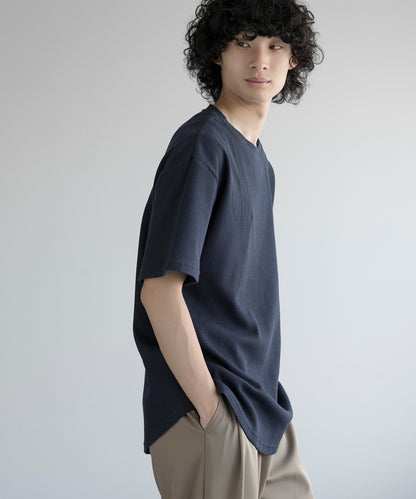 aimoha MEN/ TEXTURED KNIT TEE