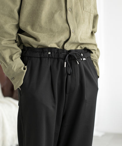 【aimoha MEN】SLIM STRAIGHT SLACKS スリムストレートスラックス