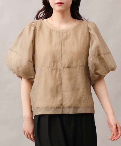 シアーシンプルトップス