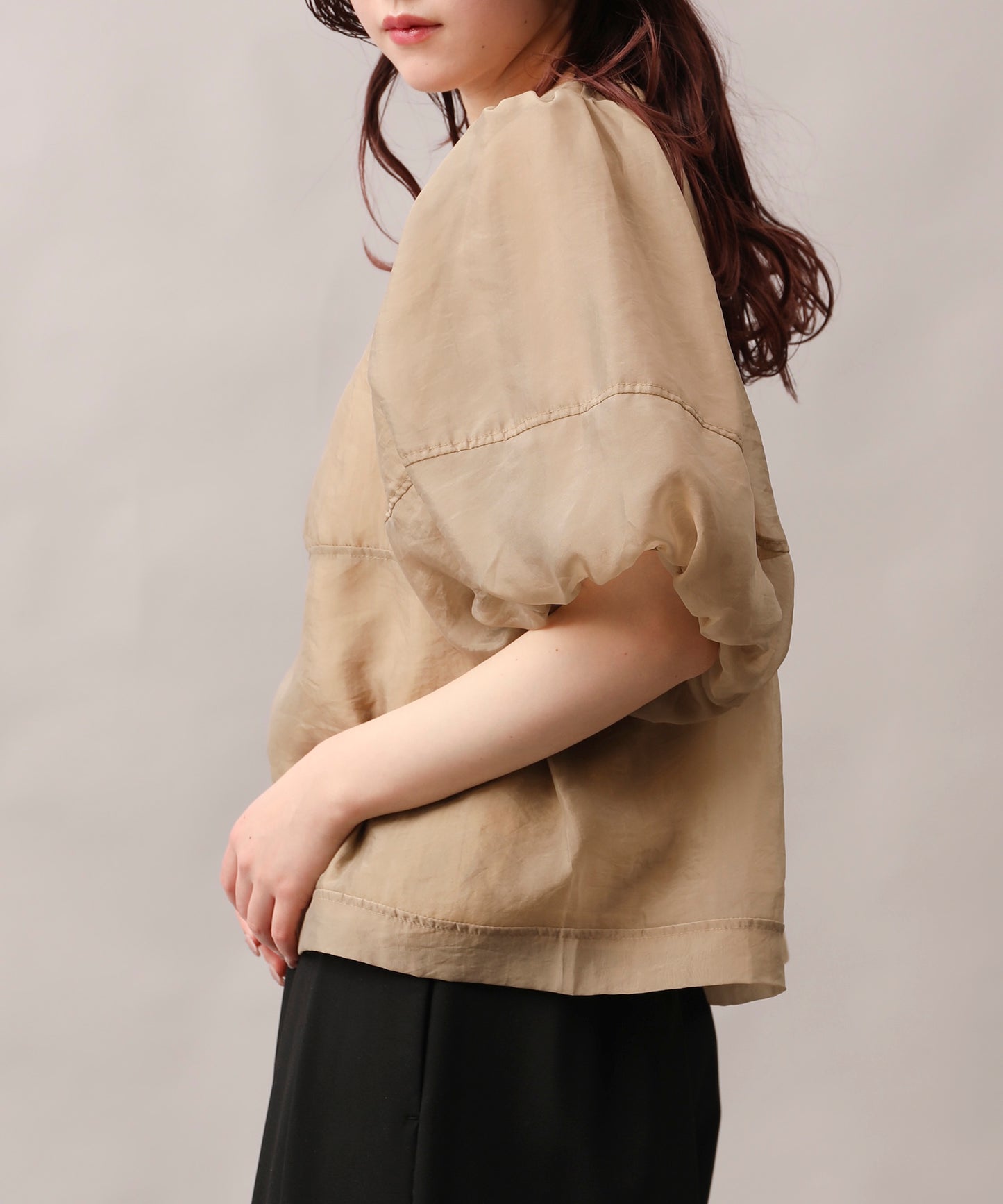 シアーシンプルトップス