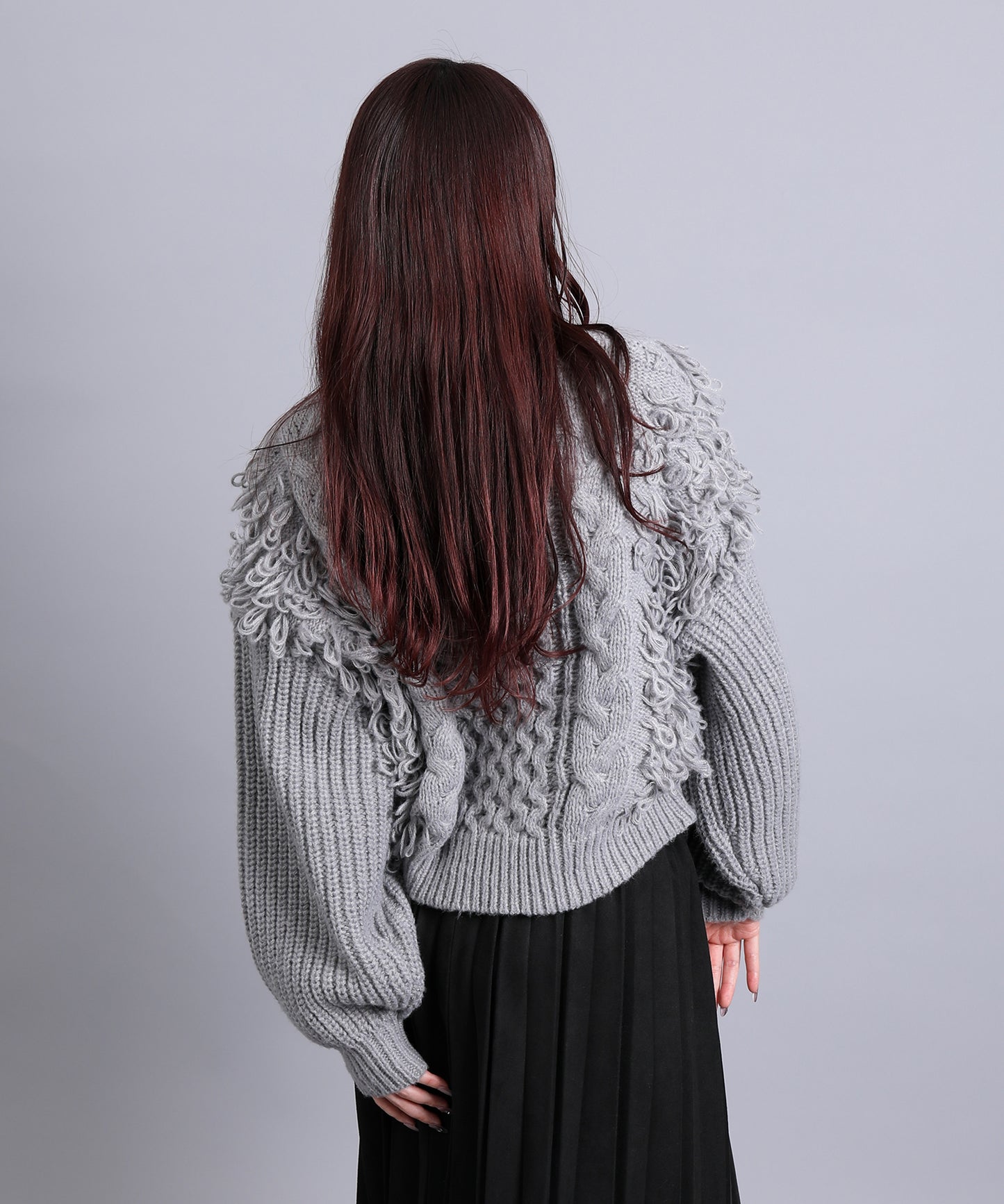 3.5Gモヘアタッチループフリンジ使いPO
