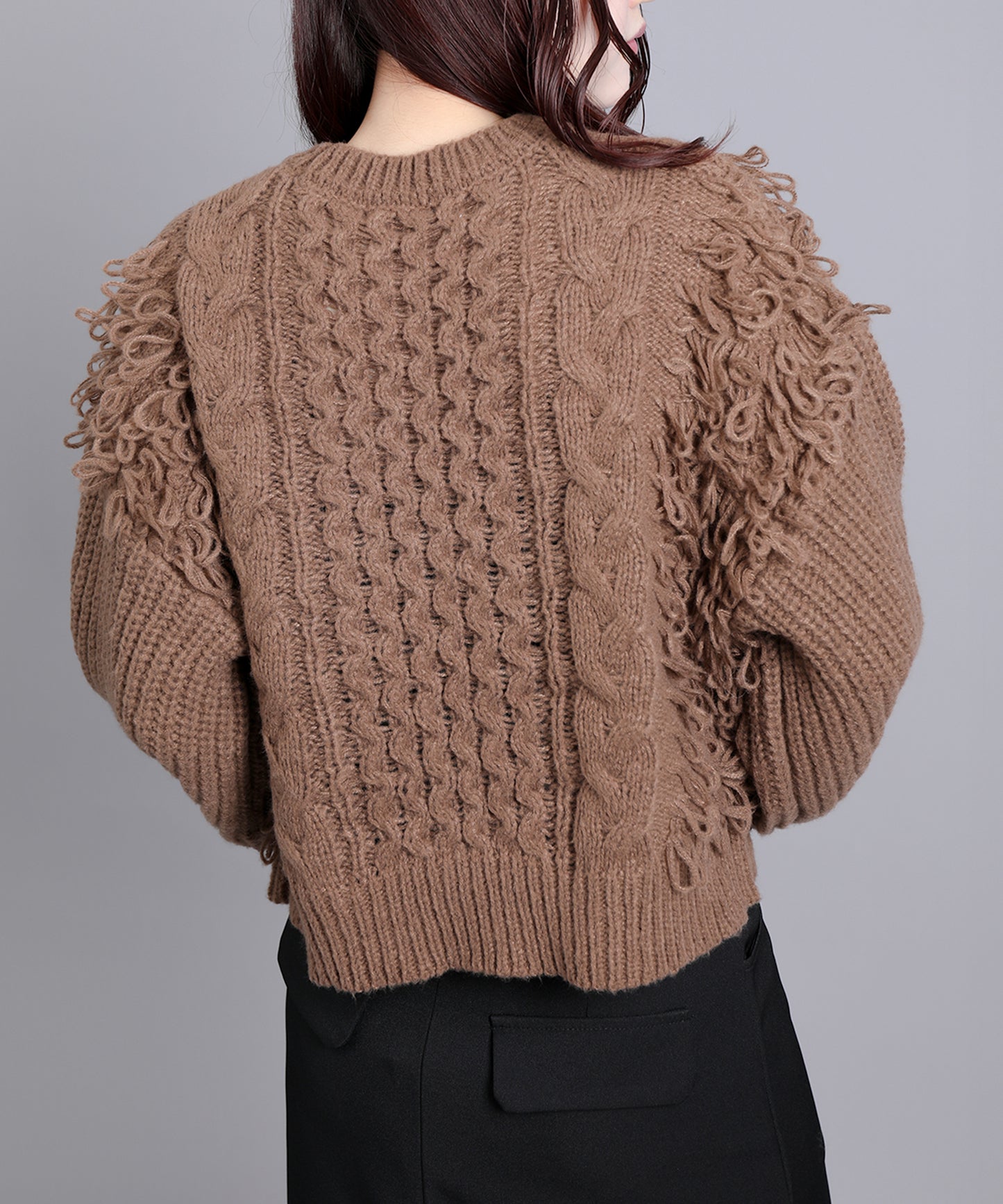 3.5Gモヘアタッチループフリンジ使いPO