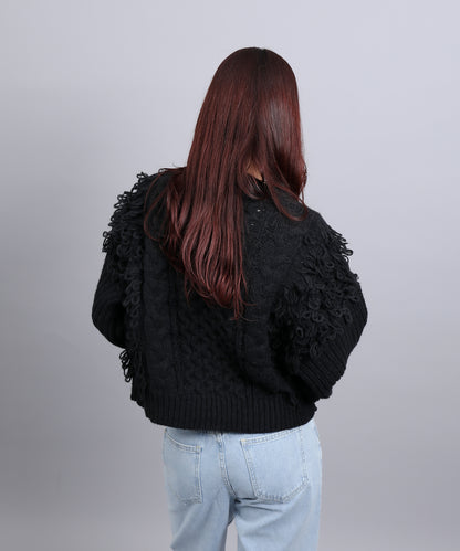 3.5Gモヘアタッチループフリンジ使いPO