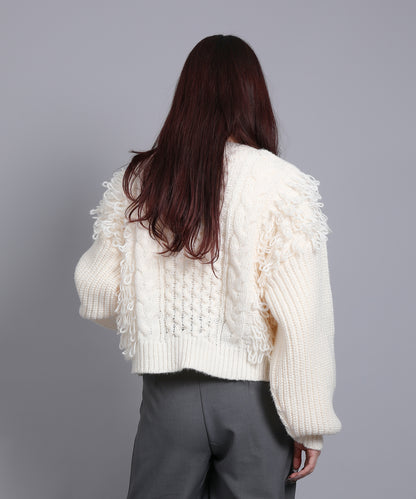 3.5Gモヘアタッチループフリンジ使いPO