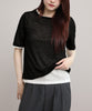 aimoha/シアーテレコTシャツ 2枚SET