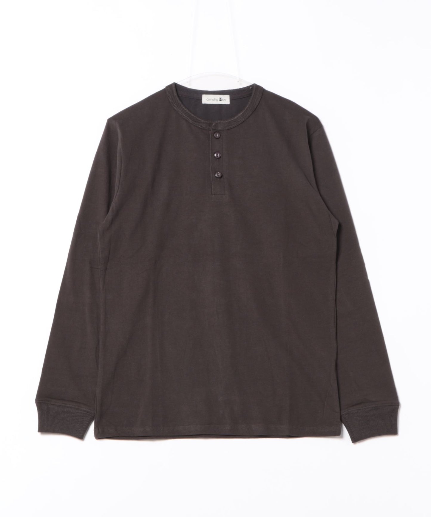 aimoha MEN/ CLASSIC HENLEY LONG SLEEVE