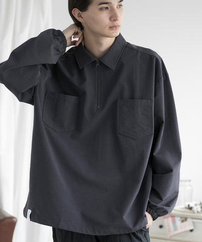 【aimoha MEN】FUNCTIONAL CPO SHIRT ファンクショナルCPOシャツ吸水速乾