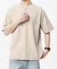 aimoha men シンプルヘンリーネックシャツ