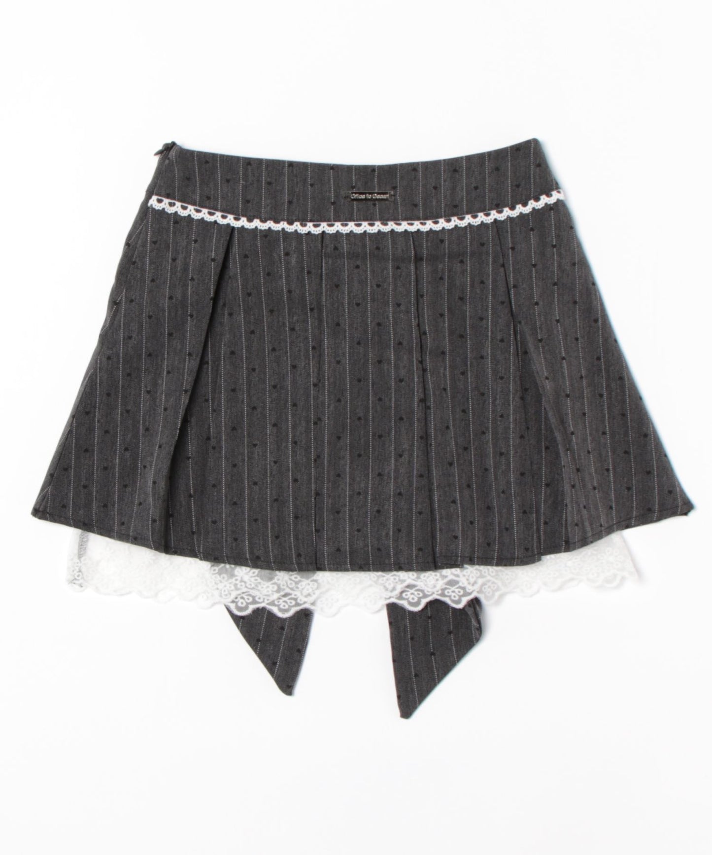 【Jasmine】バックリボンプリーツミニスカート
