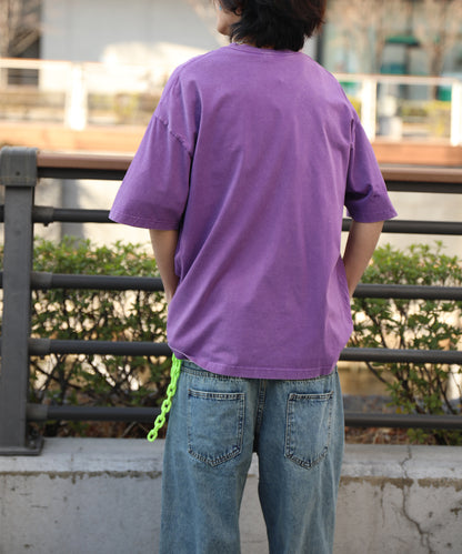 HOOK -original-　INSOMNIA　ウォッシュ加工ヴィンテージ風 ビッグTEE
