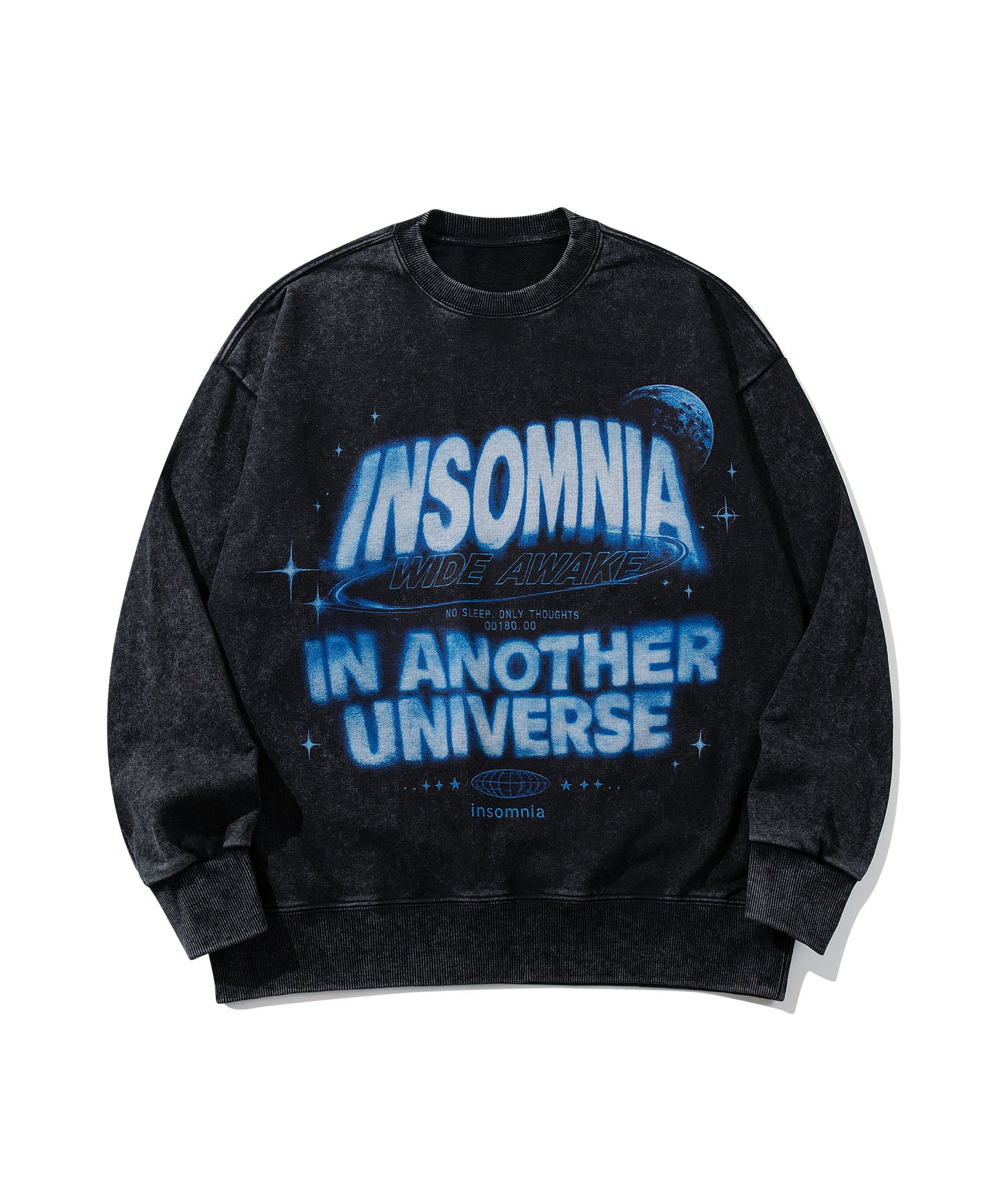 HOOK -original- INSOMNIA Assorted Space Graphic Oversized Sweatshirt