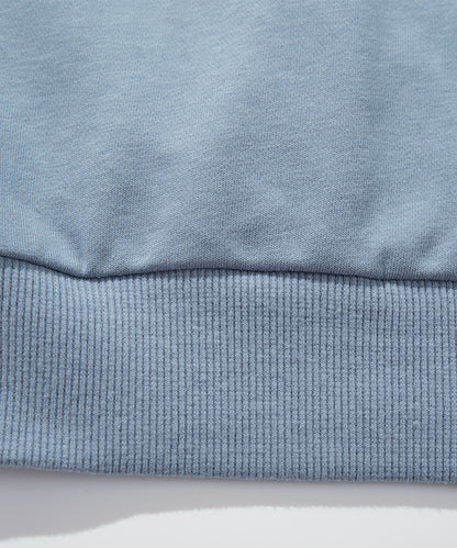 HOOK -original-　フードファイトプリントポロ襟スウェット「Don’t Fight!」