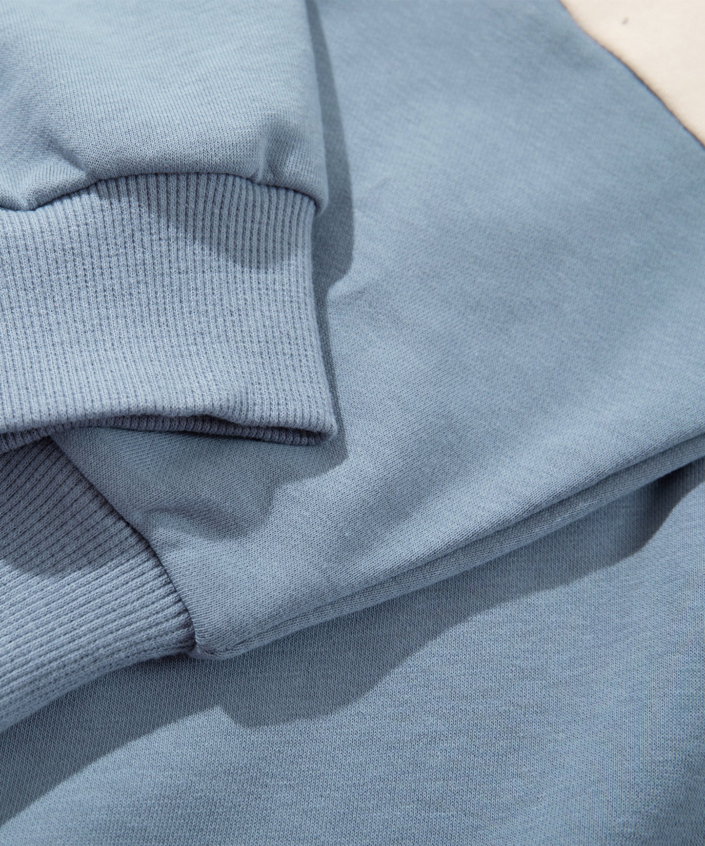 HOOK -original-　フードファイトプリントポロ襟スウェット「Don’t Fight!」