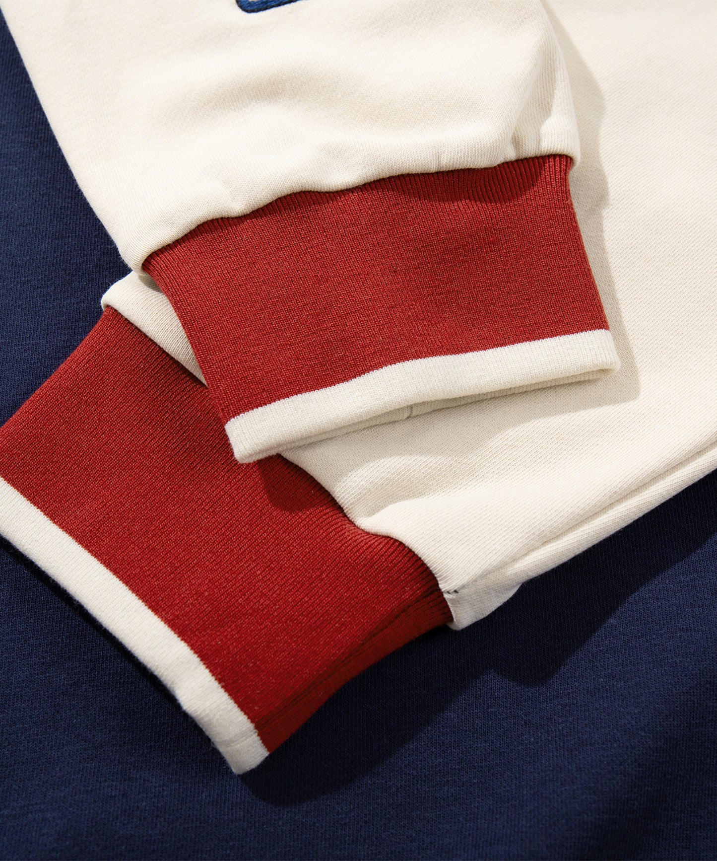 HOOK -original-　海賊わんちゃん刺繍ポロ襟スウェット