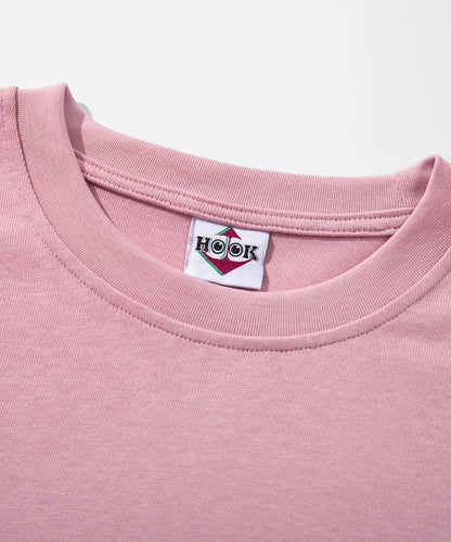 HOOK -original-　フードキャラクター グラフィックプリント ロングスリーブTシャツ