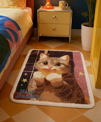 HOOK -original- "HOOK BAKERY" Printed Rug