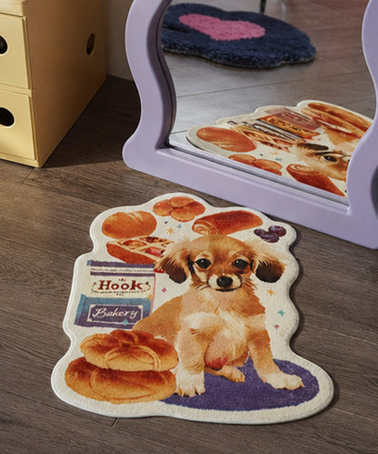 HOOK -original- "HOOK BAKERY" Printed Rug
