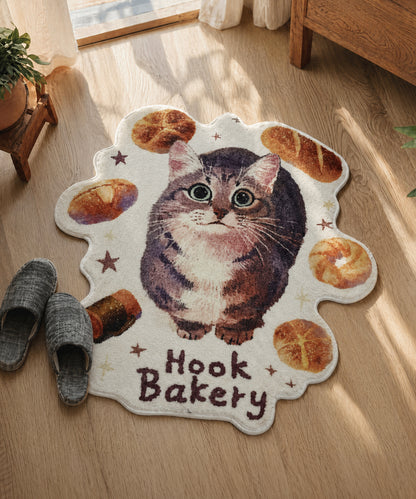 HOOK -original- "HOOK BAKERY" Printed Rug