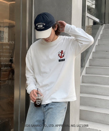 HOOK -original-　サンリオキャラクターズ コラボ バックプリントロンTEE
