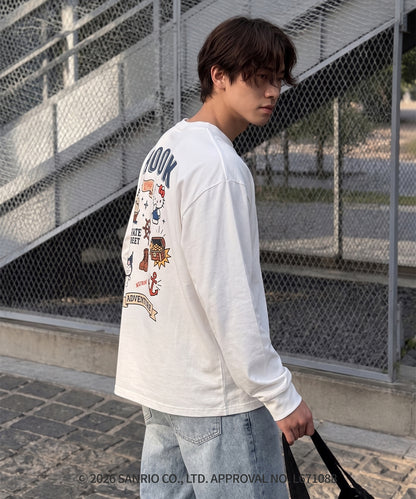 HOOK -original-　サンリオキャラクターズ コラボ バックプリントロンTEE