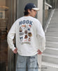HOOK -original-　サンリオキャラクターズ コラボ バックプリントロンTEE