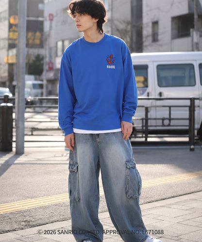 HOOK -original-　サンリオキャラクターズ コラボ バックプリントロンTEE