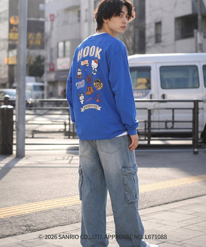 HOOK -original-　サンリオキャラクターズ コラボ バックプリントロンTEE