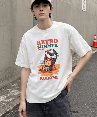 HOOK -original-　サンリオキャラクターズ コラボ プリントTシャツ