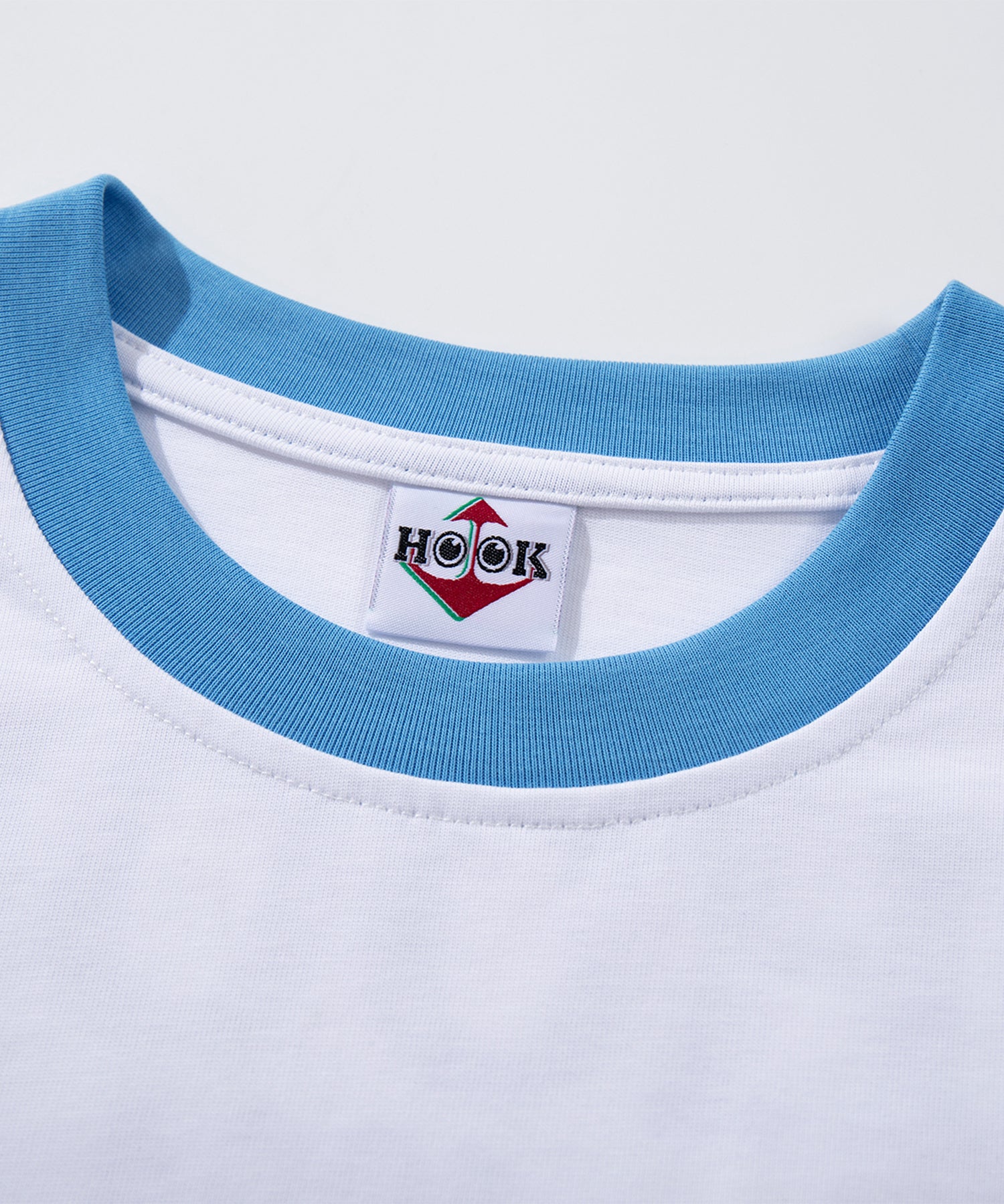 HOOK -original-　サングラスキャットビーチプリントTシャツ